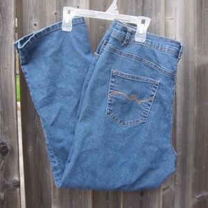 ladies stretch jeans 14 Petite